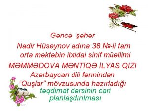 Gnc hr Nadir Hseynov adna 38 li tam