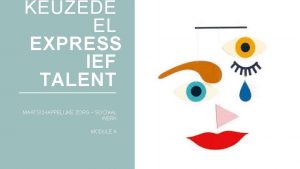 KEUZEDE EL EXPRESS IEF TALENT MAATSCHAPPELIJKE ZORG SOCIAAL