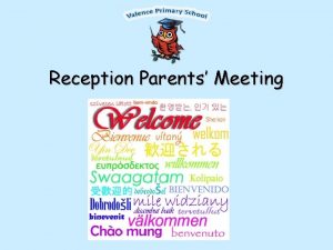 Reception Parents Meeting Our Staff Bonham Teachers Mrs