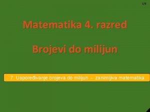 18 Matematika 4 razred Brojevi do milijun 7