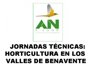 JORNADAS TCNICAS HORTICULTURA EN LOS VALLES DE BENAVENTE