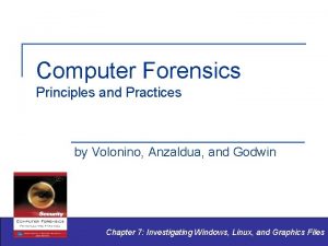 Computer Forensics Principles and Practices by Volonino Anzaldua