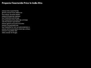 Propecia Finasteride Price In India Mcx proscar time