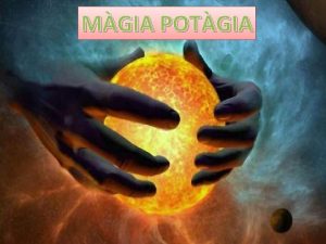 MGIA POTGIA Objectius Reconixer qu s matria i