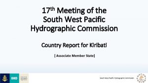 th 17 Meeting of the South West Pacific