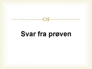 Svar fra prven Hva er Tawhid Tawhid er