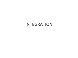 INTEGRATION Area under Curve 3 Find the area