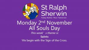 nd 2 Monday November All Souls Day This