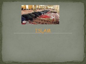 ISLAM ZNAK ISLAMA ZGODOVINA VERE Beseda Islam pomeni