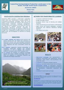 SOUTHSOUTH COOPERATION PROGRAM Asociacin ANDES promotes a SouthSouth