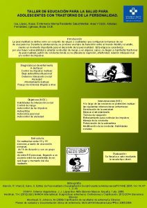 TALLER DE EDUCACIN PARA LA SALUD PARA ADOLESCENTES