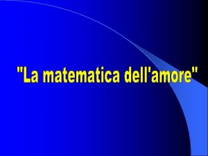 Matematica dellamore Uomo intelligente Donna intelligente Romanzo Uomo