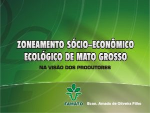 Econ Amado de Oliveira Filho PROCESSO DE INTERIORIZAO