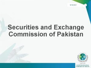 9182021 Securities and Exchange Commission of Pakistan 1