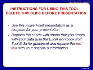 Pediatric Toolkit for Using the AHRQ Quality Indicators