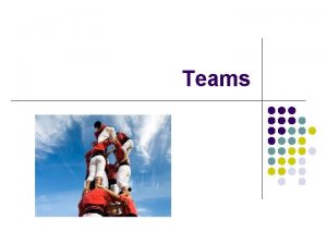 Teams Communication in Teams There are several theories