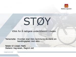 STY Klikk for redigere undertittelstil i malen Temamte