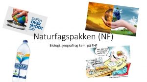 Naturfagspakken NF Biologi geografi og kemi p FHF
