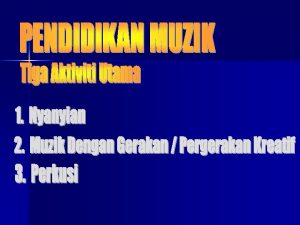 Nyanyian Bagaimana Mengajar Lagu Baru Kepada KanakKanak Terdapat