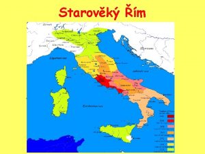 Starovk m Jak a kdy to zaalo Etruskov