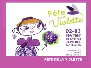 FTE DE LA VIOLETTE FTE DE LA VIOLETTE