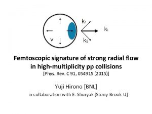 Femtoscopic signature of strong radial flow in highmultiplicity