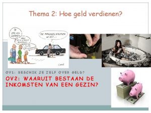 Thema 2 Hoe geld verdienen OV 1 BESCHIK