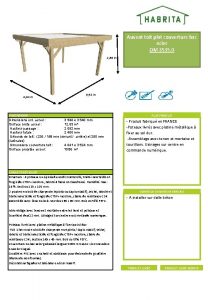 Auvent toit plat couverture bac acier OM 3535