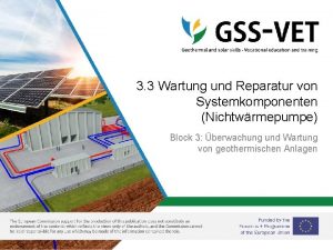 3 3 Wartung und Reparatur von Systemkomponenten Nichtwrmepumpe