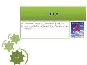 Time This powerpoint presentation has been adapted from