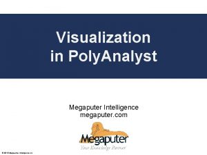 Visualization Poly Analyst in Poly Analyst Web Report