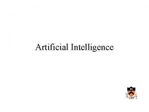 Artificial Intelligence AIM Turing The Turing Machine a