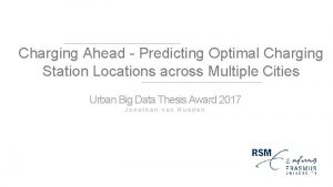 Charging Ahead Predicting Optimal Charging Station Locations across