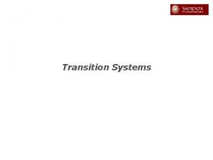 Transition Systems Concentrating on behaviors Vending Machine collectb