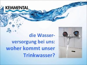 die Wasserversorgung bei uns woher kommt unser Trinkwasser