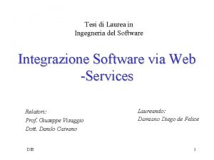 Tesi ingegneria del software