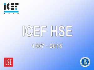 1997 2015 2 ICEF as a model of