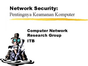 Network Security Pentingnya Keamanan Komputer Computer Network Research