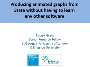 Producing animated graphs from Stata without having to