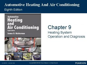 Automotive Heating And Air Conditioning Eighth Edition Chapter