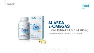 SALIK stn Kalite EPA DHA 700 mg Fonksiyonel