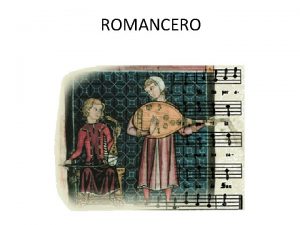 ROMANCERO Romancero cancionero conjunto de los romances castellanos