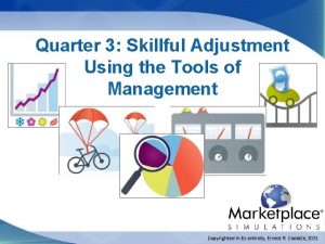 Quarter 3 Skillful Adjustment Using the Tools of