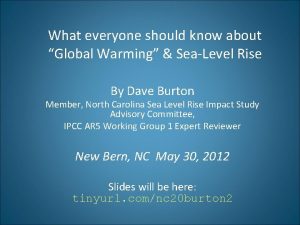 What everyone should know about Global Warming SeaLevel