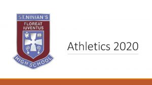 Athletics 2020 S 1S 2 Athletics 1 a