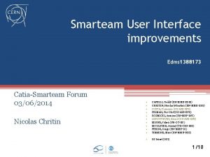 Smarteam User Interface improvements Edms 1388173 CatiaSmarteam Forum