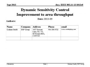 Sept 2013 doc IEEE 802 11 131012 r