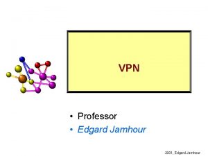 VPN Professor Edgard Jamhour 2001 Edgard Jamhour Segurana