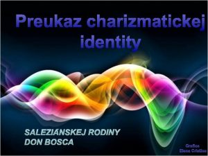 Preukaz charizmatickej identity Grafica Elena Cristino 1995 Dokument