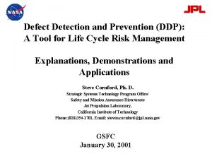 Defect Detection and Prevention DDP A Tool for